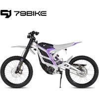 AliExpress 79BIKE FALCON PRO Adult city Electric motorcycle, 5000W motor Electric Dirt Bike, 72V35AH,E-Mountain motorcycle