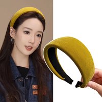 Elegant Solid Velvet Wide Hairband For Women Girls Sweet Hair Ornament Headband Hair Hoop Hair Band Fashion Hair Accessories