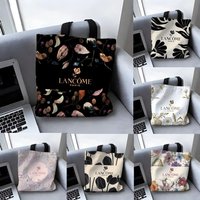 Storage Bags Large Capacity Canvas Bag for Female Students Tote Mommy Bag Fashion Pattern Makeup commemorative outfit L-Lancome