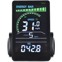 M6C Bicycle Digital Stopwatch Sports Computer Mountain Electric Bike Electric Bike Accessories Digital Electric Bicycle Odometer