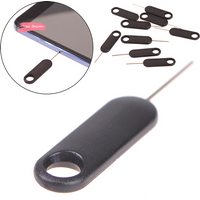 10Pcs Anti-Lost Eject Sim Cards Tray Open Pin Needle Key Tool Ejetor for Phone Pad Mobile Smartphone SIM Remover Accessories