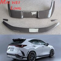 For LEXUS NX200 NX200t NX300h 2022+ high quality Carbon Fiber Rear Roof Spoiler Wing Trunk Lip Boot Cover Car Styling