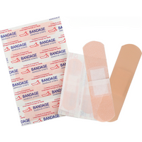 100pcs/set Skin Color Band Aid Waterproof Plasters Wound Dressing Patch Tape Medical First Aid Strips Bandages Woundplast