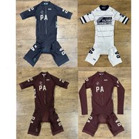 LASER CUT Skinsuit 2025 PNS TEAM Bodysuit LONG SLEEVE Cycling Jersey Bike Clothing Maillot Ropa Ciclismo