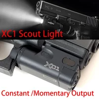Tactical SureFire XC1 LED Flashlight Constant Momentary Scout Light Glock 17 18C 19 Airsoft Weapon Gun Light Lanterna