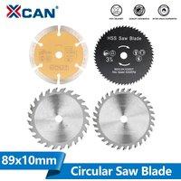 XCAN TCT Saw Blade 89x10mm Wood Cutting Disc Carbide Tipped Circular Saw Blade for PVC Plastic Cutting Woodworking Tools
