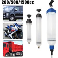 Injecting Pump Fuel Transfer Filling Syringe 200cc 500cc 1500cc Suction Vacuum Car Oil Fluid Extractor Brake Liquid Manual