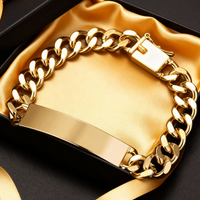 Fine Creative 18K Gold bracelets for man women popular brand fashion jewelry wedding Accessories party gifts
