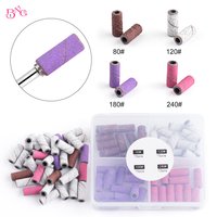 3mm Professional Small Nail Sanding Bands for Nail Drill Nail File for Acrylic Nails Gel Manicures and Pedicure Accessories
