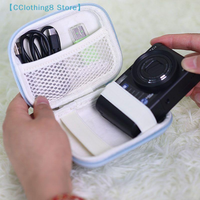 1Pcs Mini CCD Cameras Protective Case With Travel Cover Mesh Pocket For Accessories And Cards Digital Camera Bag【AliS8】