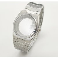 NH35 PRX Super Player Watch Cases Sapphire Glass Case Fits NH35 NH36 NH38 4R Movement Transparent Back Cover Watch Repair Parts