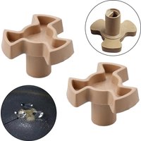 2PCS Microwave Oven Turntable Roller Guide Support Coupler Tray Shaft Connecting Shaft Microwave Turntable Shaft
