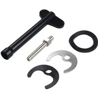 M12Tap Faucet Fixing Fitting Kit Bolt Washer Wrench Plate Set Kitchen Basin Tool 50*40*2mm Tool For Repairing Faucets