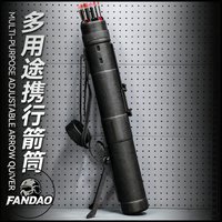 Tactical Quick-Draw Arrow Quiver with Floor Stand Multi-Purpose Hard-Shell Arrow Pot for Recurve Compound American Hunting Bows