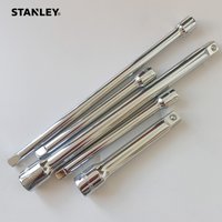 Stanley 1-Piece 1/4 3/8 1/2 inch drive extension bar torque ratchet wrench socket extension rod wheel bolts removal tools remove
