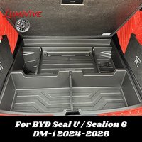 Auto-Kofferraum-Organizer-Box für BYD Seal U / Sealion 6 DM-i 2024-2026 Wasserdichte Laderaum-Aufbewahrungsbox Innenraum-Zubehör