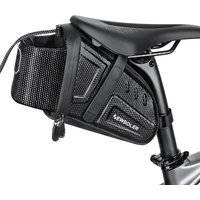 AliExpress NEWBOLER Waterproof Bicycle Saddle Bag MTB Road Bike Seat Bag With Kettle Rack Bicycle Tool Holder Bag Bicycle Accessories