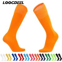 Loogdeel Professional Sport Soccer Socks Football Anti Slip Sweat Absorbing Thickened Long Tube Towel Bottom Sock Adult Children