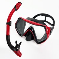 Swim Snorkel Mask | Tempered Glass Lens & Quick Release Buckle | Ocean Sports Gear