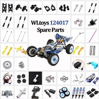 WLtoys 124017 1/12 RC Car Original Spare Parts Brushless Motor Receiver ESC Swing Arm Differential Gearbox Tire Assembly Screw