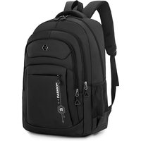 Commuter backpack - large capacity, adjustable shoulder straps, multiple compartments, suitable for school, travel, and work, tr