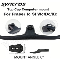 SYNCROS BIKE Cnc Aluminum Top Cap Computer Mount 0 Degree Fraser Ic Sl Wc/Dc/Xc Handlebars Xc Stem 1.5/2.0 Garmin/Wahoo/Bryton
