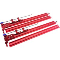 mm/inch Type Aluminum Alloy Parallel Guide System for Repeatable Cuts for Track Saw Rail Fit for Festool Woodworking Tool