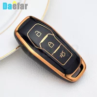 TPU Car Remote Key Fob Shell Cover Case for Ford F-150 Mondeo Galaxy S-Max Explorer Ranger 2015 2016 2017 2018 Car Styling