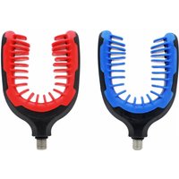 BRAVMACK Fishing Rod Holder Rest Gripper Head Thread Prevent Slipping Tackle Fishing Gripper Rest for Rod