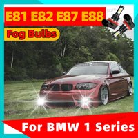 2x Fog Lamp For BMW 1 Series E81 E82 E87 E88 LED Auto Front Fog Light Bulb 3570 CSP 6000K CarFoglights 12V 15000LM
