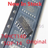 10PCS/LOT 74HCT14 74HCT14D SN74HCT14D SOP14 SMD 3.9MM In Stock NEW original IC