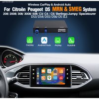 Moduł bezprzewodowego CarPlay i Android Auto AUTOTOP do Peugeot 208 308 508 3008 Citroen C3 C4 DS3 DS4 DS5 SMEG Airplay Mirror Link