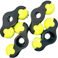 AliExpress elenxs Indoor 4Pcs 8 Tennis Balls Cycling Bike Foot Pads for Wahoo Kickr Core Fitness Bike Shock Absorbing Floor Protector Rocker Balls