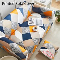 Printed Elastic Sofa Cover Antidirty Spandex Sofa Cover Slipcovers for Bedroom Office Living Room Home Decor Furniture Protector