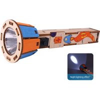 DIY Flashlight DIY Science Experiment Kit & Education Model Toy Physics Science Toys For Children Gift Toy Project