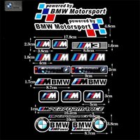 Car Shield Body Trunk Stickers 3D Emblem Decal Auto Accessories For BMW Performance F20 F10 F30 F40 E92 E91 G20 G30 1 3 5 Series