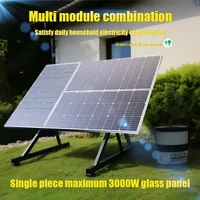 Premium 1000W-3000W 18V Solar Power System Featuring Commercial-Grade Rigid Waterproof Construction & Reinforced Glass