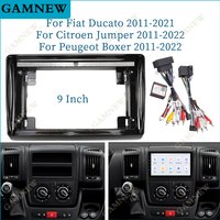 9 Inch Car Frame Fascia Adapter Canbus Android Radio Dash Fitting Panel Kit For Fiat Ducato Citroen Jumper Peugeot Boxer 2011+