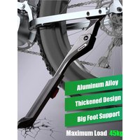 AliExpress NONE RBRL Bicycle Kickstand Adjustable MTB Bike Stand Aluminium Alloy Thicken Bike Side Support Stand for 24-29