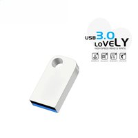 USB3.0 Super Mini Metal USB 3.0 Flash Drives Memory Stick Pen Drive 128GB 64GB Pendrive 32GB 16GB 8GB 4GB External Storage