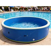 Large Size Round Foldable Portable Inflatable Swimming Pool Durable Thickened Pool for Backyard and Garden Use