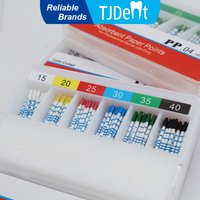 TJDent PP 04 15#-40# Absorbent Paper With Scale Dental Endodontics Gutta Percha Points Paper Tips Dentist Materials Tools