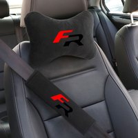 For Seat Ibiza 6l 6J Leon Mk3 Mk2 Mk1 5F Cupra Ateca Car Headrest Neck Rest Cushion Seat Headrest Shoulder Protection Accessory