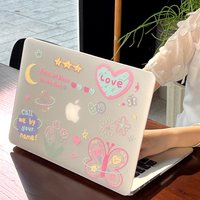 Ins Butterfly Laptop Case Cover For Macbook Neo 13 A3404 2026New Air Pro 13 14 15 16 M1 M2 M3 M4 M5 Chip For MacBook Accessories