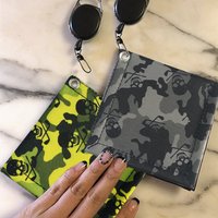 Korean Version of Golf Club Towel Camouflage Skull Microfiber Golf Cleaning Cloth with Hook