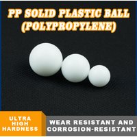 1-500Pcs White Solid PP Ball Diameter 2/2.38/3/3.175/4/5/5.55/10/15/20/25/30/40/50mm Polypropylene Plastic Ball Bead