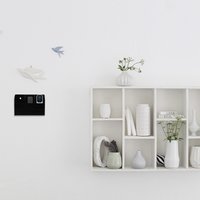 Wall Mounted Remote Organizer Acrylic Storage Box Holder for TV Controllers Phone Keys Small Item Holder Space Saving