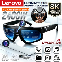AliExpress Lenovo 2400w ChatGPT Camera Photo AI Smart Glasses 1080P Video Anti-shake Cycling Sport Sunglasses DualMic 32GB Windproof Goggle