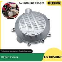 OTOM 250 300 320 Motorcycle Clutch Cover Engine Protector Guard Lid For KOSHINE Original Two-Stroke Water-Cooled Accessories
