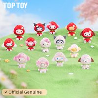 TOPTOY Official Anime Vinyl Blind Box Personalized Keychain Sanrio Strawberry Full Set Decoration Birthday Gift Backpack Pendant